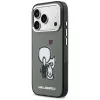 KARL LAGERFELD Karl & Choupette Back MagSafe -kotelo Apple iPhone 17 Prolle, musta