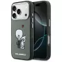 KARL LAGERFELD Karl & Choupette Back MagSafe Case iPhone 17 Pro Maxille, musta