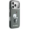 KARL LAGERFELD Karl & Choupette Back MagSafe Case iPhone 17 Pro Maxille, musta