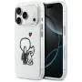 Karl Lagerfeld Karl & Choupette Back MagSafe Case iPhone 17 Pro Maxille, läpinäkyvä