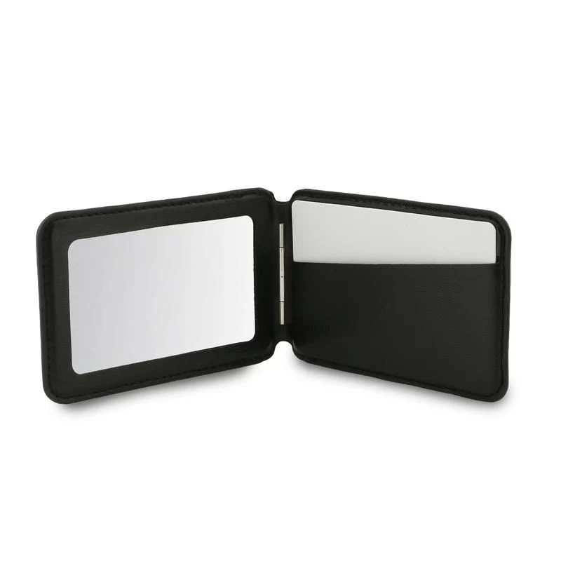 Guess 4G Stand & Mirror MagSafe -lompakko peilillä, musta