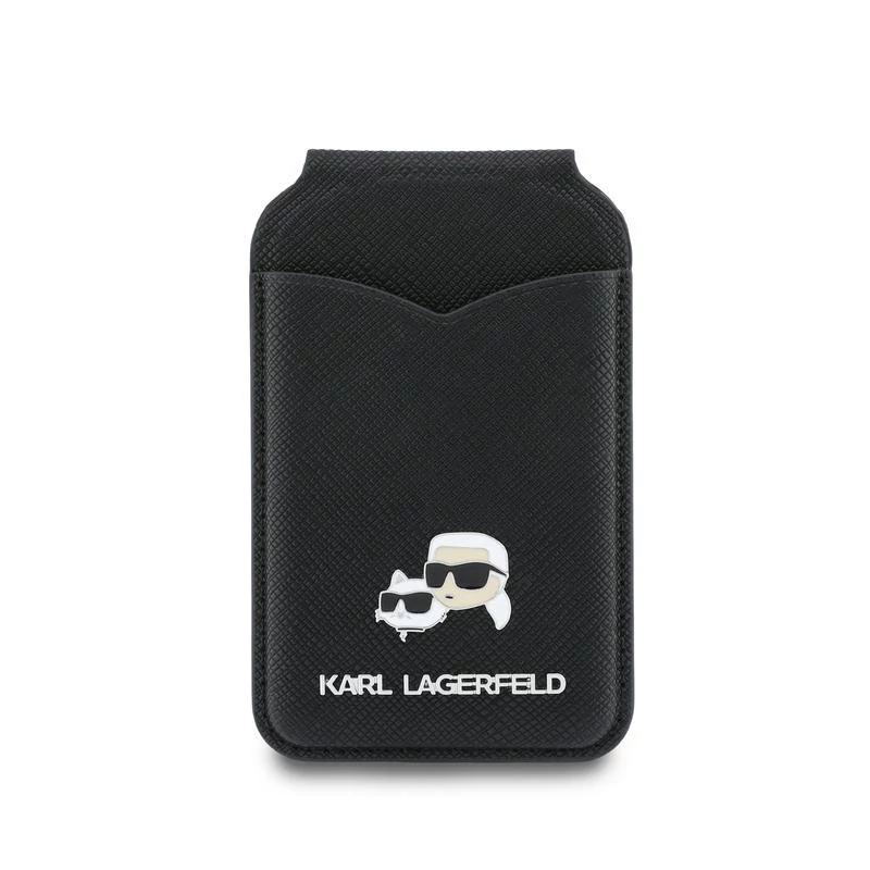 Karl Lagerfeld Stand Mirror MagSafe -lompakko, musta