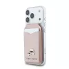 Karl Lagerfeld Stand Mirror MagSafe -lompakko, pinkki