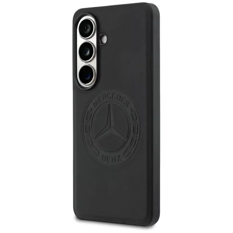Mercedes-Benz Vintage Logo MagSafe -suojakuori Samsung Galaxy S26, musta