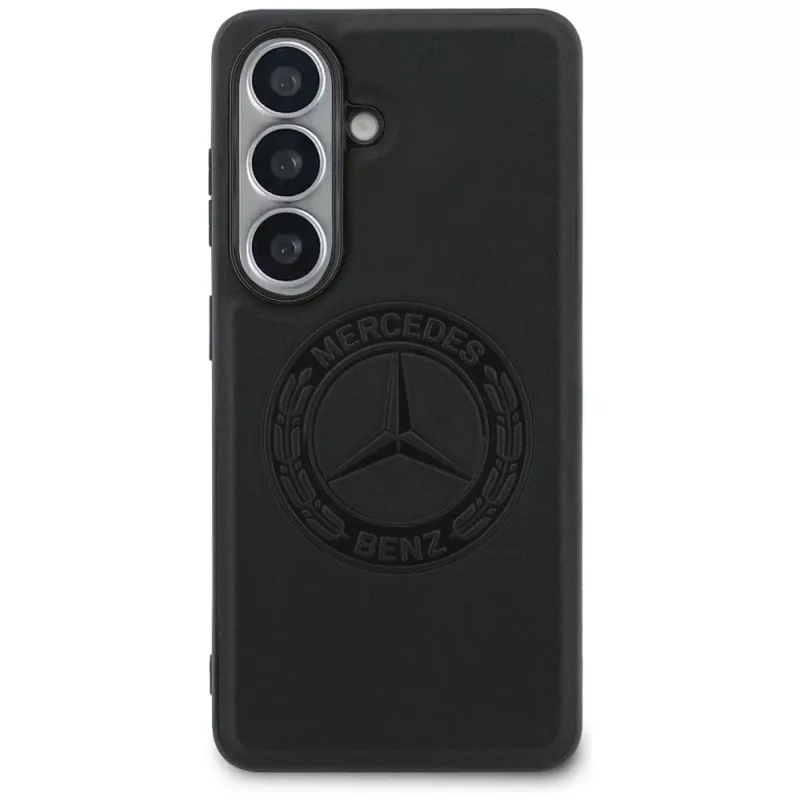 Mercedes-Benz Vintage Logo MagSafe -suojakuori Samsung Galaxy S26, musta