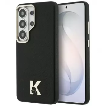 Karl Lagerfeld K Metal Logo MagSafe Case Samsung Galaxy S26 Ultralle, musta