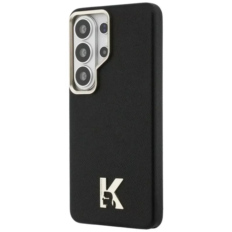 Karl Lagerfeld K Metal Logo MagSafe Case Samsung Galaxy S26 Ultralle, musta