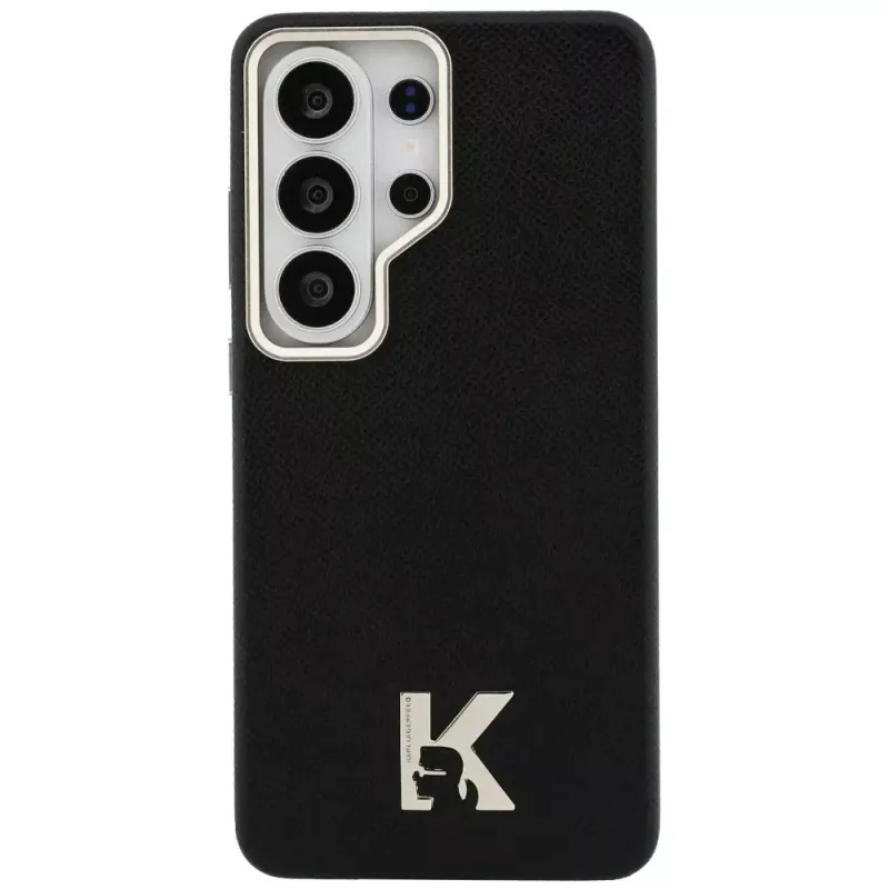 Karl Lagerfeld K Metal Logo MagSafe Case Samsung Galaxy S26 Ultralle, musta