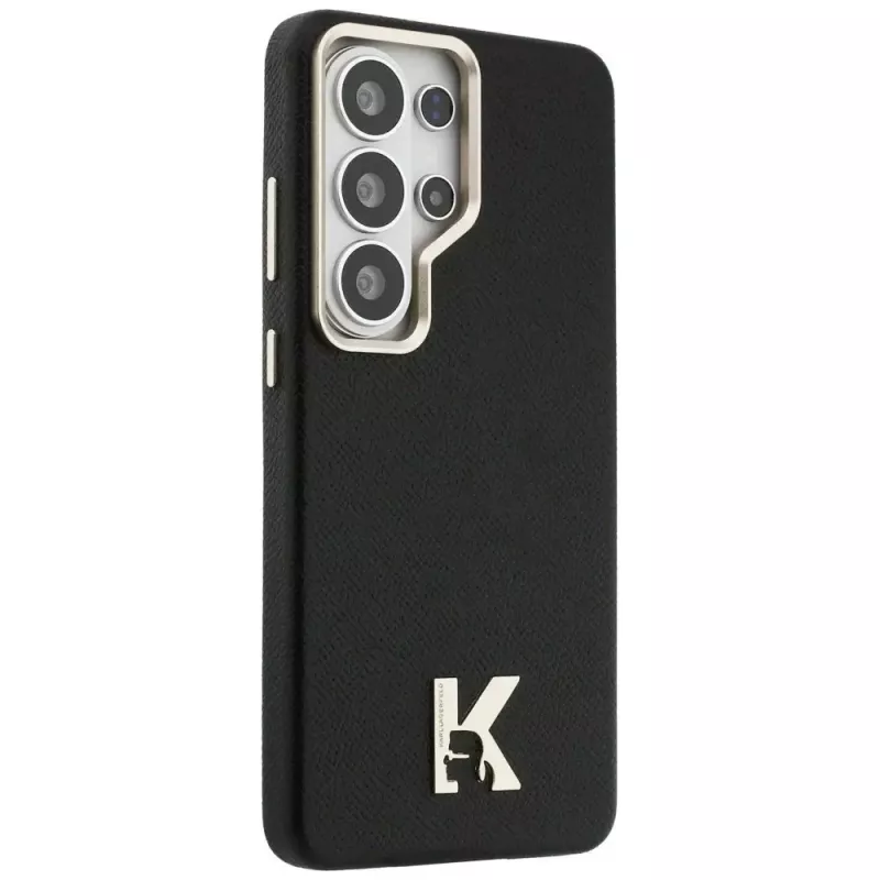 Karl Lagerfeld K Metal Logo MagSafe Case Samsung Galaxy S26 Ultralle, musta