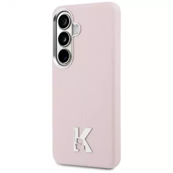Karl Lagerfeld K Metal Logo MagSafe Case Samsung Galaxy S26:lle, pinkki