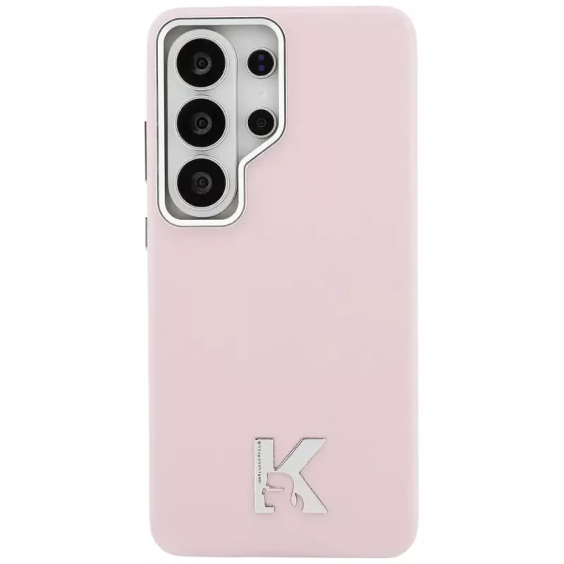 Karl Lagerfeld K Metal Logo MagSafe Case Samsung Galaxy S26 Ultralle, pinkki