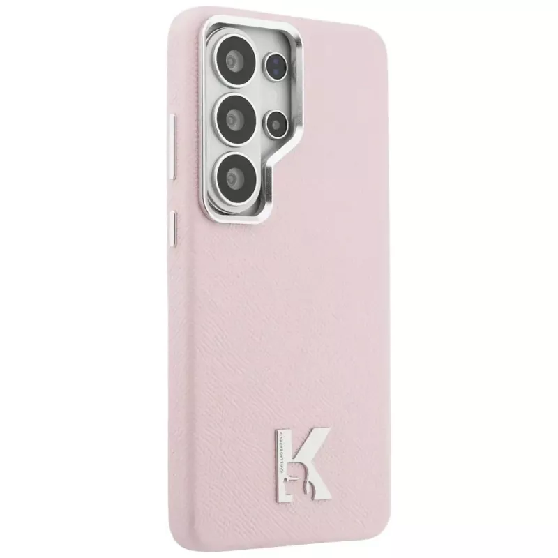 Karl Lagerfeld K Metal Logo MagSafe Case Samsung Galaxy S26 Ultralle, pinkki