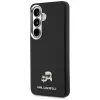 Karl Lagerfeld Saffiano KC Metal Logo MagSafe Case Samsung Galaxy S26:lle, musta