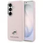 Karl Lagerfeld Saffiano KC Metal Logo MagSafe Case Samsung Galaxy S26:lle, pinkki