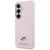 Karl Lagerfeld Saffiano KC Metal Logo MagSafe Case Samsung Galaxy S26:lle, pinkki