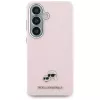 Karl Lagerfeld Saffiano KC Metal Logo MagSafe Case Samsung Galaxy S26:lle, pinkki