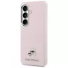 Karl Lagerfeld Saffiano KC Metal Logo MagSafe Case Samsung Galaxy S26+:lle, pinkki