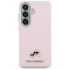 Karl Lagerfeld Saffiano KC Metal Logo MagSafe Case Samsung Galaxy S26+:lle, pinkki