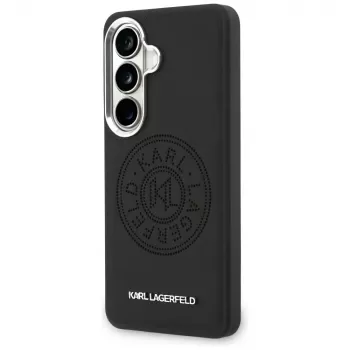 Karl Lagerfeld Perforated KLMagSafe -kuori Samsung Galaxy S26 Black