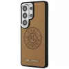 KARL LAGERFELD Perforated KLMagSafe -suojakotelo Samsung Galaxy S26 Ultralle - ruskea