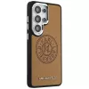 KARL LAGERFELD Perforated KLMagSafe -suojakotelo Samsung Galaxy S26 Ultralle - ruskea