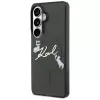 Karl Lagerfeld IML KC Script MagSafe -suojakotelo Samsung Galaxy S26+:lle, musta