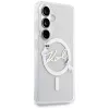 KARL LAGERFELD IML KC Script MagSafe -suojakotelo Samsung Galaxy S26+:lle, läpinäkyvä