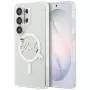 Karl Lagerfeld IML KC Script MagSafe -suojakotelo Samsung Galaxy S26 Ultralle (läpinäkyvä)