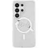 Karl Lagerfeld IML KC Script MagSafe -suojakotelo Samsung Galaxy S26 Ultralle (läpinäkyvä)