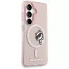 Karl Lagerfeld IML Peekaboo Choupette MagSafe -suojakotelo Samsung Galaxy S26:lle - pinkki