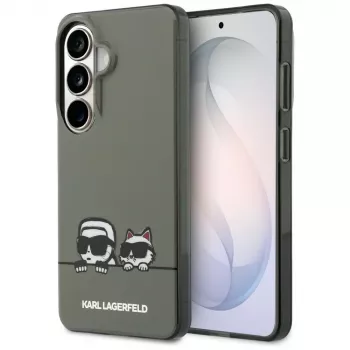 KARL LAGERFELD IML Peekaboo Karl & Choupette MagSafe -suojakotelo Samsung Galaxy S26:lle, musta