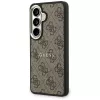 Guess 4G Embossed Ring MagSafe -suojakotelo Samsung Galaxy S26+ (ruskea)