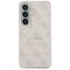 Guess 4G Embossed Ring MagSafe -suojakotelo Samsung Galaxy S26 (vaaleanpunainen)