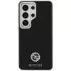 Guess Rhinestone Round Logo MagSafe -suojakotelo Samsung Galaxy S26 Ultra, musta