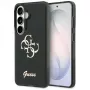 Guess IML Big Metal 4G Script -suojakotelo Samsung Galaxy S26 (musta)