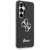 Guess IML Big Metal 4G Script -suojakotelo Samsung Galaxy S26 (musta)