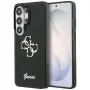 Guess IML Big Metal 4G Script -suojakotelo Samsung Galaxy S26 Ultra (musta)