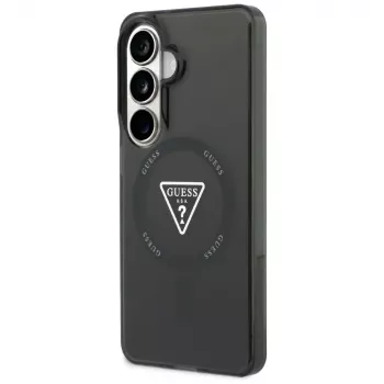 Guess IML Gradient Triangle MagSafe -suojakotelo Samsung Galaxy S26 - musta