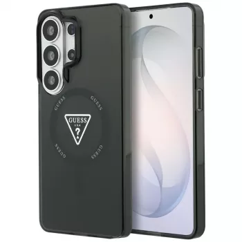 Guess IML Gradient Triangle MagSafe -suojakotelo Samsung Galaxy S26 Ultra (musta)