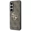 Guess 4G Big Metal Logo -suojakotelo Samsung Galaxy S26 (ruskea)