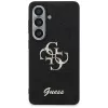 Guess Fixed Glitter Big 4G Metal Logo -suojakotelo Samsung Galaxy S26 (musta)
