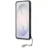 Guess 4G Classic Logo Charm MagSafe -suojakotelo Samsung Galaxy S26 (ruskea)