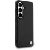 BMW Leather Hot Stamp MagSafe -suojakotelo Samsung Galaxy S26 musta