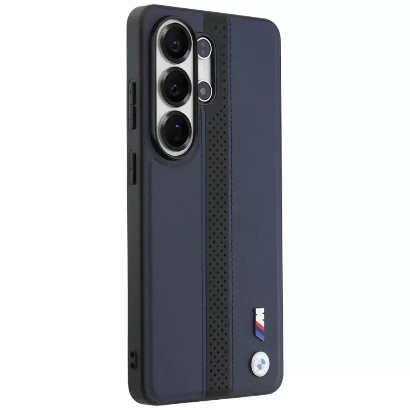 BMW Perforated Stripe Logo MagSafe -kotelo Samsung Galaxy S26 Ultralle - Navy Blue