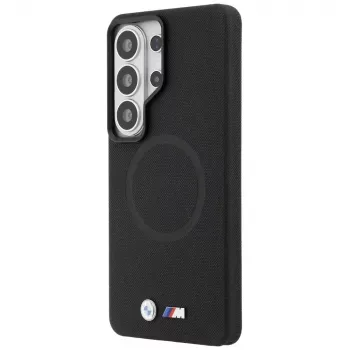 BMW M Metal Logo MagSafe -kotelo Samsung Galaxy S26 Ultralle, musta