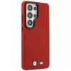 BMW M Metal Logo MagSafe -kotelo Samsung Galaxy S26 Ultralle, punainen