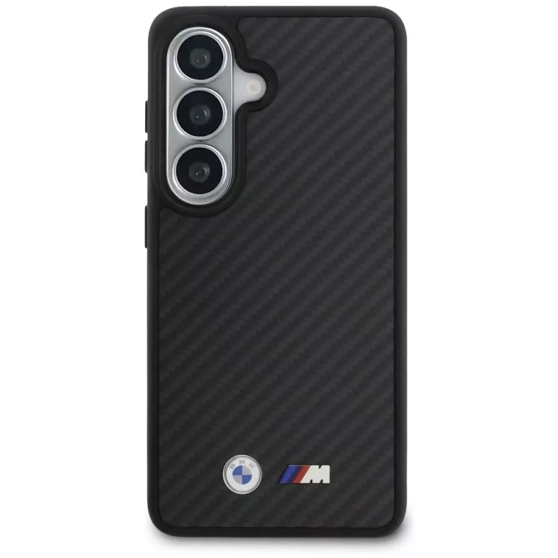 BMW M Kevlar Logo MagSafe -kotelo Samsung Galaxy S26:lle, musta