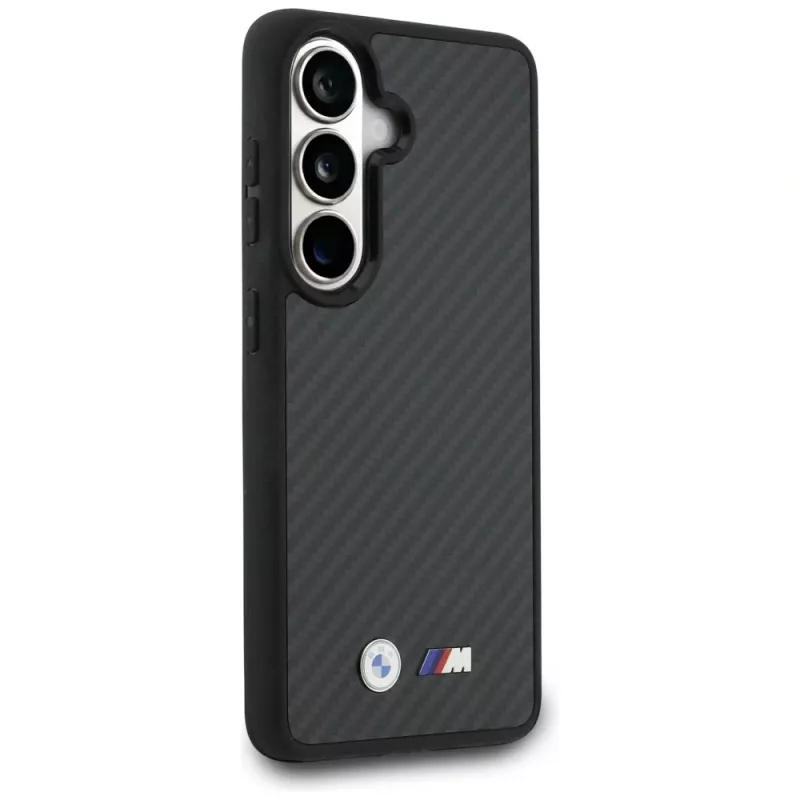BMW M Kevlar Logo MagSafe -kotelo Samsung Galaxy S26:lle, musta