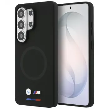 BMW M Silicone MagSafe -kotelo Samsung Galaxy S26 Ultralle, musta