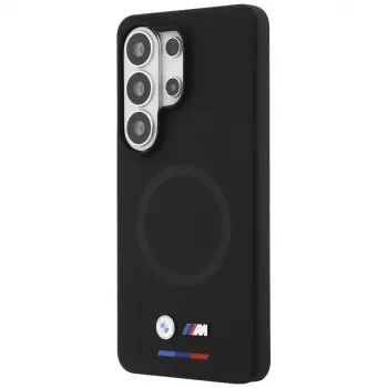 BMW M Silicone MagSafe -kotelo Samsung Galaxy S26 Ultralle, musta